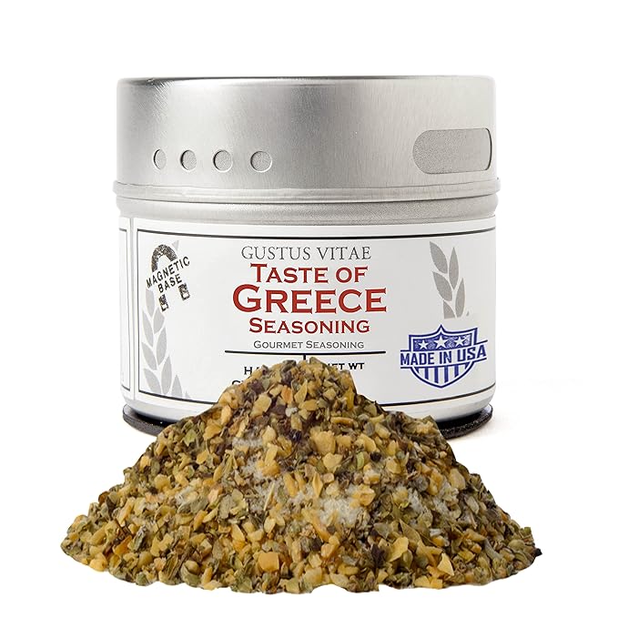 Taste of Greece | Gourmet Seasoning | Authentic Artisanal Spice Blend | Non GMO, All Natural |