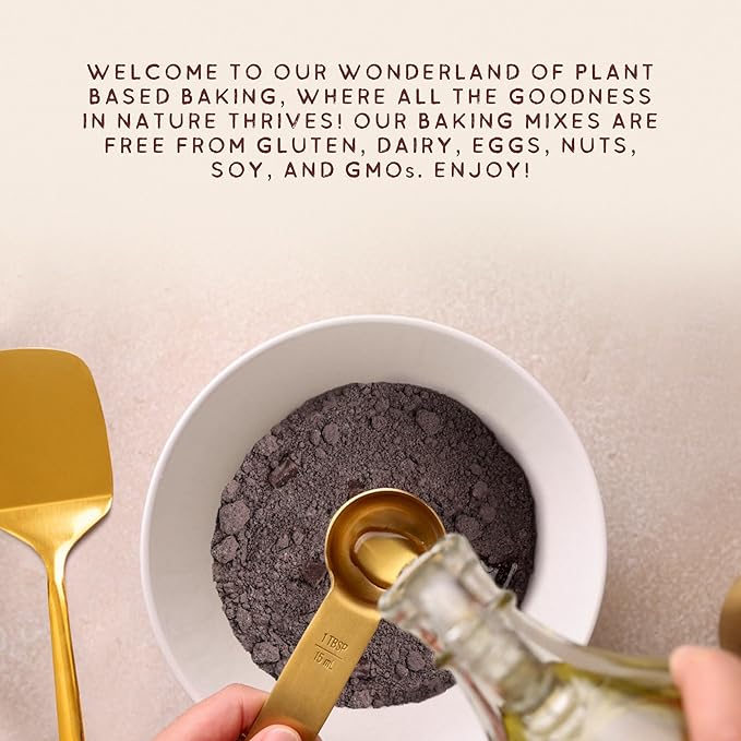 Autumn Sons Baking Co. Gluten Free Double Chocolate Chunk Cookie Mix. Vegan Plant Based Baking Mix.