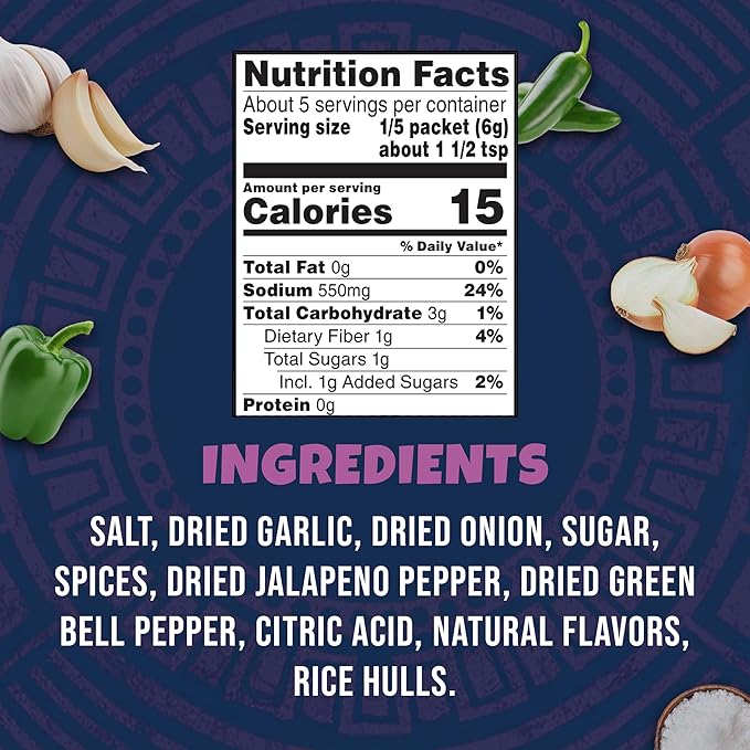 Ortega Street Taco Seasoning Mix, Spicy Chicken Taco, 1 Ounce