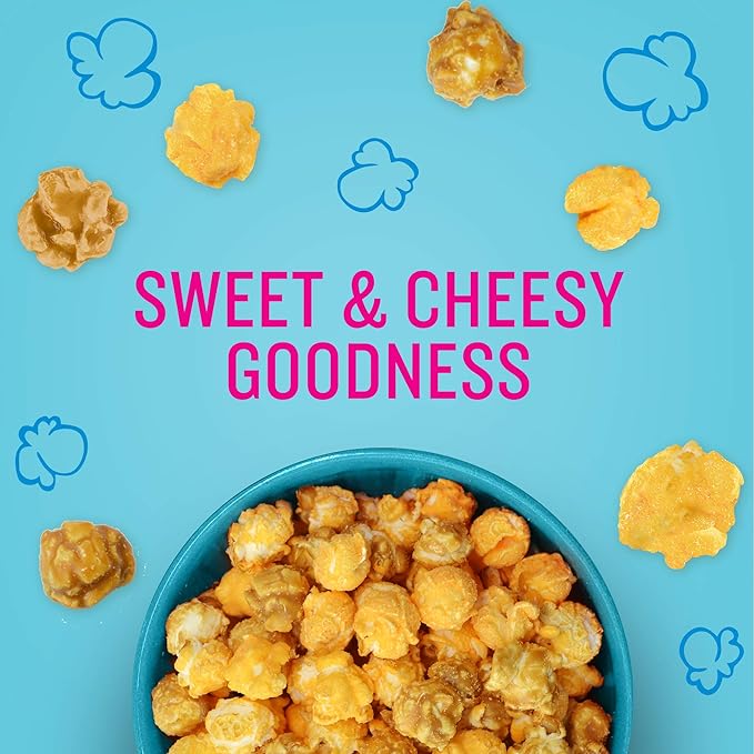 Angie's BOOMCHICKAPOP Caramel & Cheddar Popcorn Mix, 6 oz. (Pack of 12)