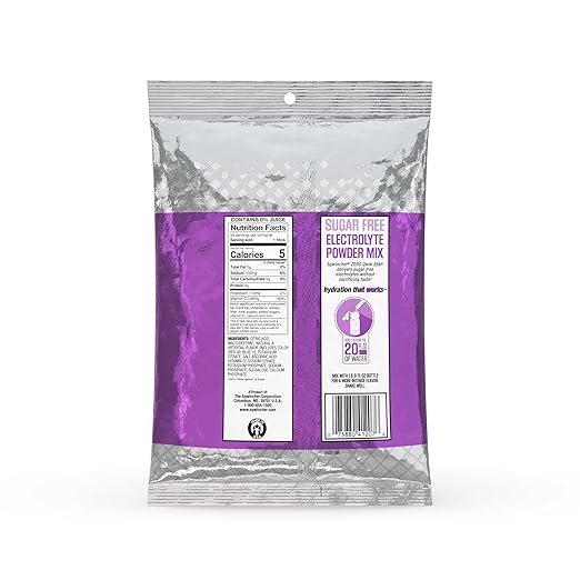 Sqwincher Zero Qwik Stik, Sugar Free, Low Calorie, Low Sodium Electrolyte Replacement Powder