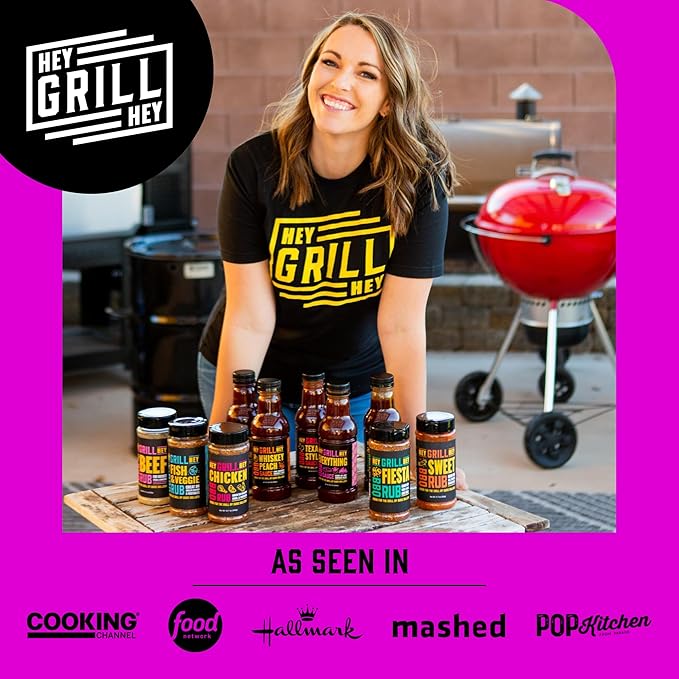Hey Grill Hey | Beef Rub 11.7 oz | NBBQA Award Winning Rub. Geat brisket seasoning, burger
