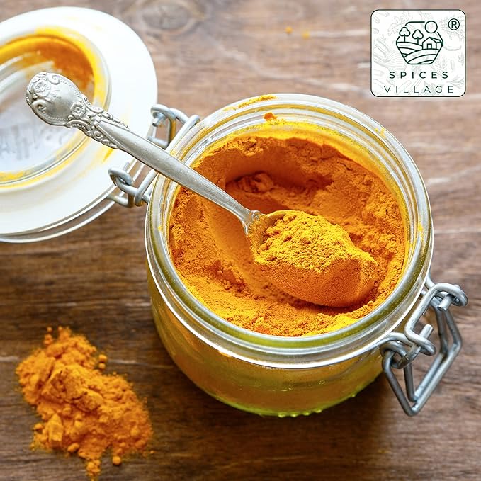 SPICES VILLAGE Yellow Indian Curry Powder, Curry Spice for Cooking, 8 oz, Natural Medium Madras