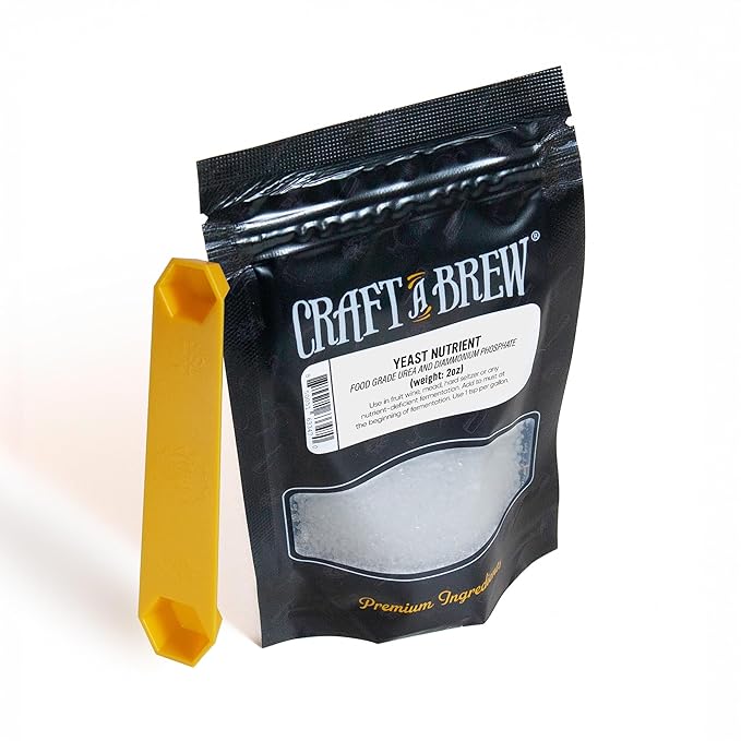 Craft A Brew - Yeast Nutrient - Food Grade - For Wine Making & Beer Brewing - Creates Nutrient Rich