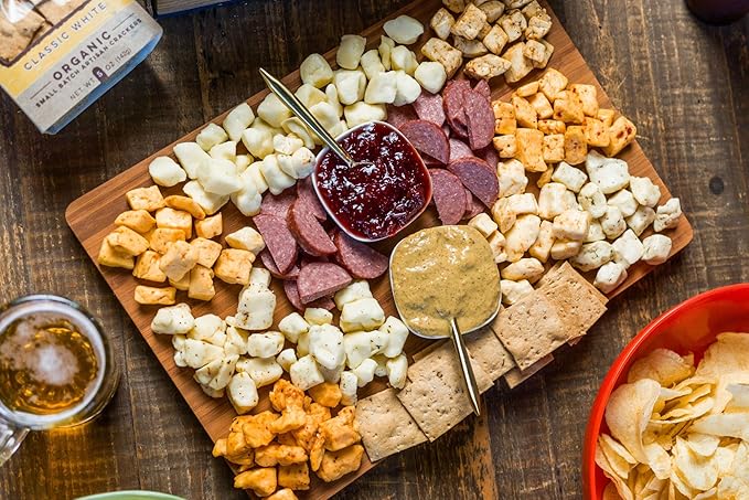Cheese Bros Deluxe Char-CURD-erie Gift Box | Fresh from Wisconsin | Includes Flavored Curds