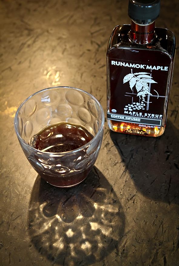 Runamok Coffee Infused Maple Syrup - Authentic & Real Vermont Maple Syrup | Make Your Ultimate