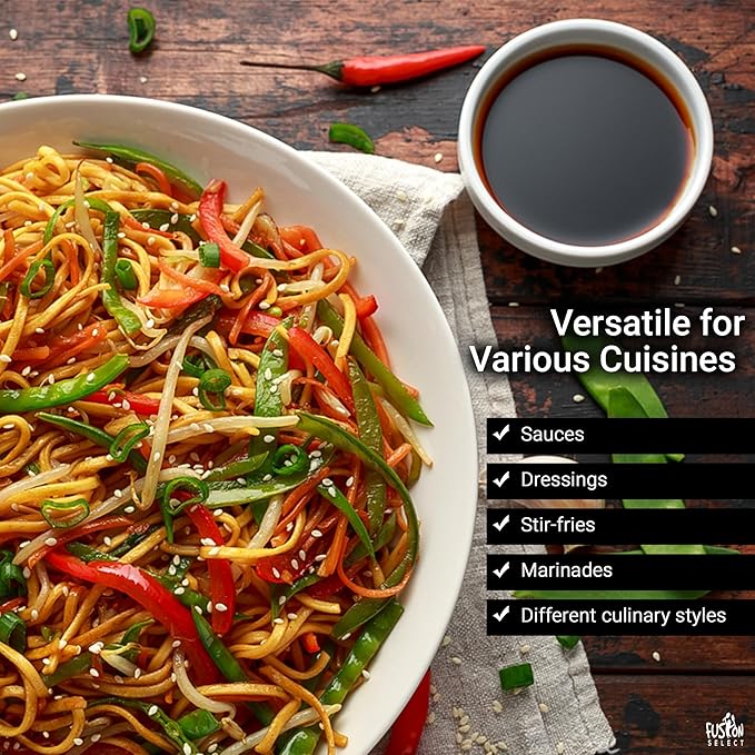 Fusion Select Authentic 750ML Chinese Cooking Wine - Traditional Hand-Brewed Shaoxing Rice Wine for