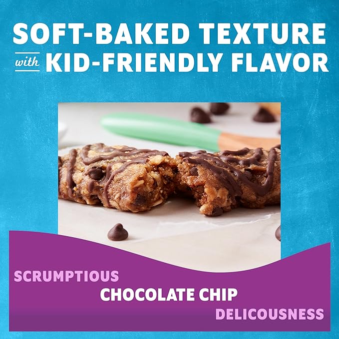 Zbar - Chocolate Chip - Soft-Baked Energy Snack Bars - Non-GMO - 12g Whole Grains - USDA Organic