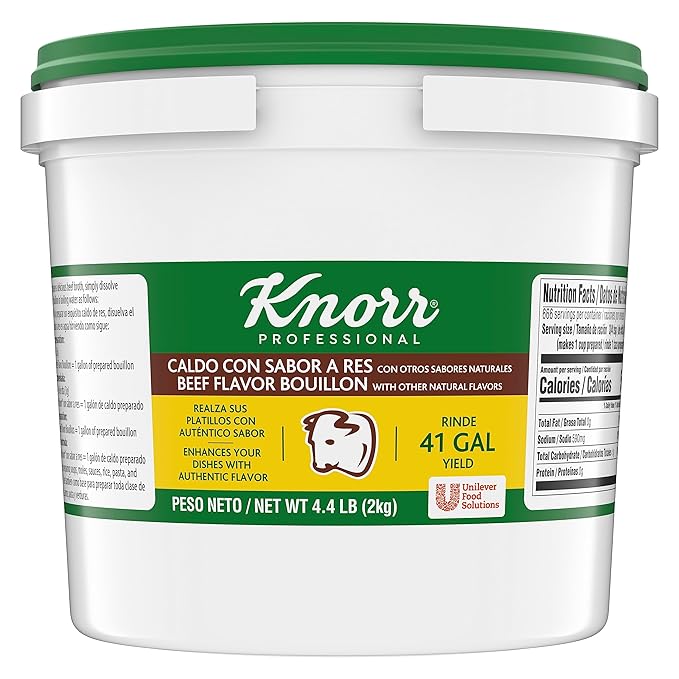 Knorr Professional Caldo de Res, Beef Bouillon with Beef Flavor Granulated Base, Bouillon as a