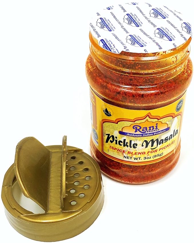 Rani Pickle (Achar) Masala Indian Spice Blend 3oz (85g) PET Jar ~ All Natural | Vegan | Gluten