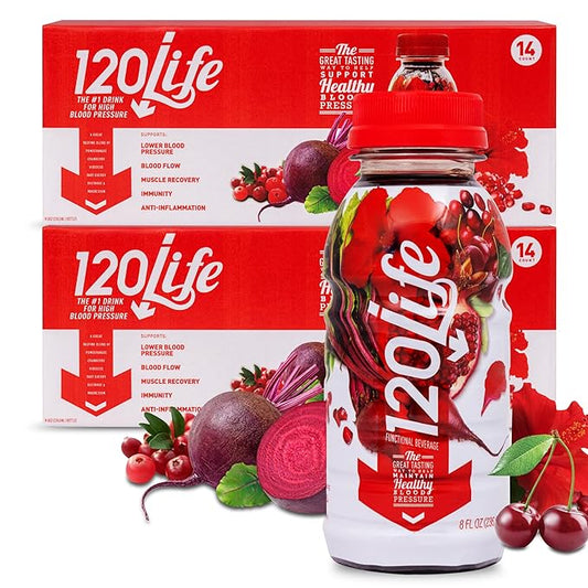 120/Life Blood Pressure Support, Beet Root Juice, Pomegranate Extract, Cranberry Juice, Tart