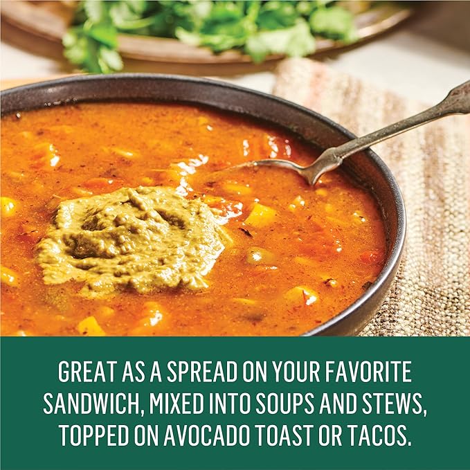 PUR Spices Cilantro Blaze I Hot Sauce & Tangy Cilantro Chutney I Fresh Cilantro, Garlic, Lime and