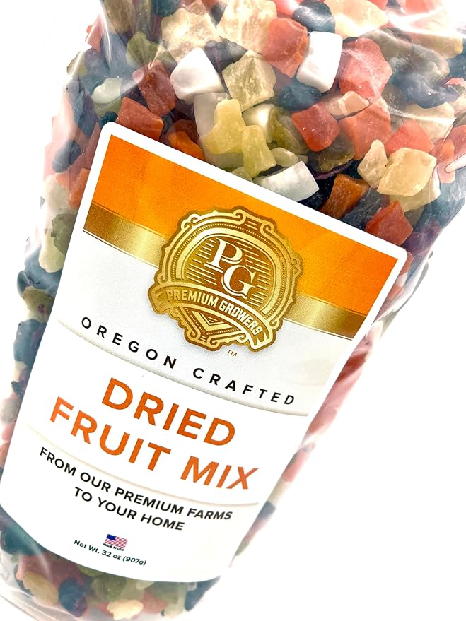 Oregon Premium Growers Healthy Choice Dried Fruit Snacks, 32oz – Natural Trail Mix with