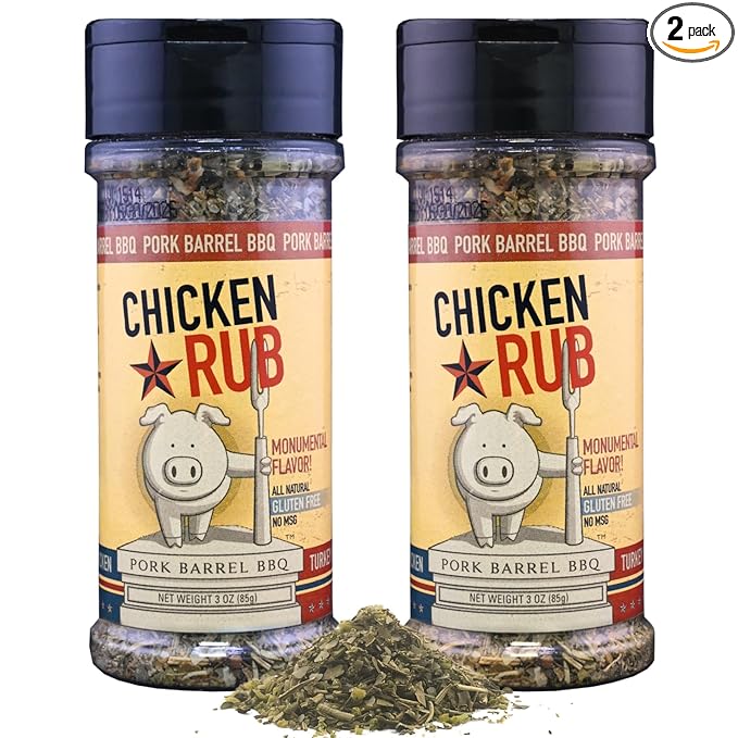 Pork Barrel BBQ Chicken Spice Rub | All-Purpose Seasoning and Spice Rub |Grilling Essentials