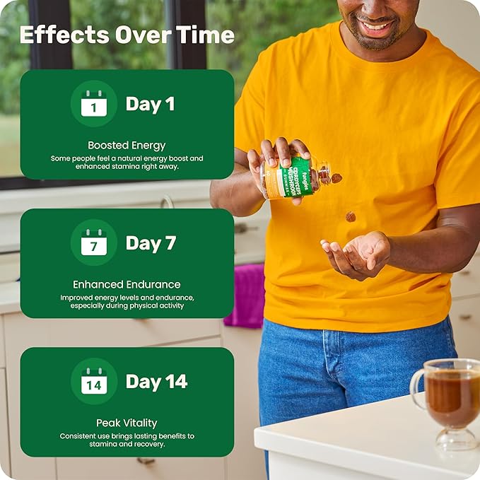 Fungies Cordyceps Mushroom Gummies, Mango & Pineapple Flavor - Mushroom Herbal Supplement Gummy for