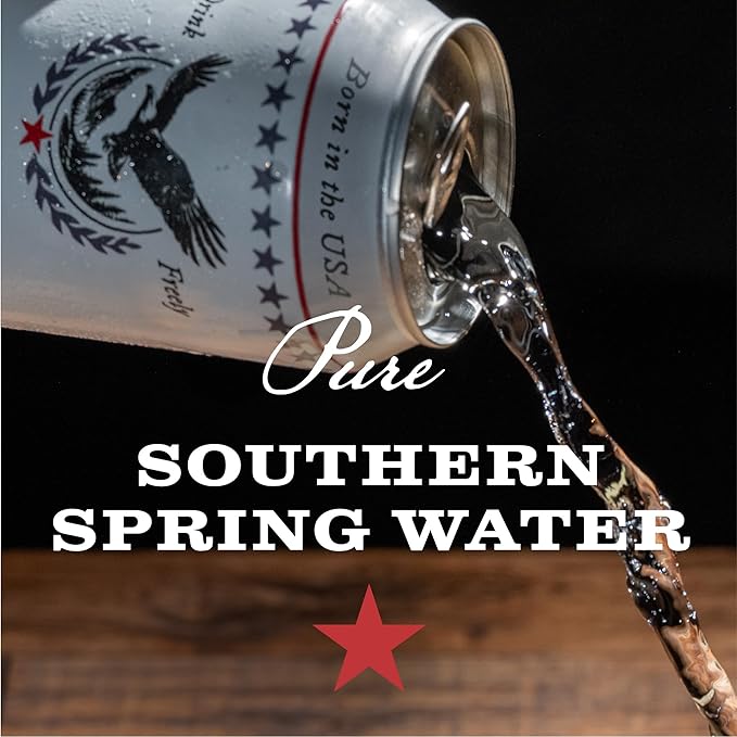 Free Bird Southern Still Spring Water - 12 Pack, 12oz Cans, Zero Calories, Crisp & Clean Pure