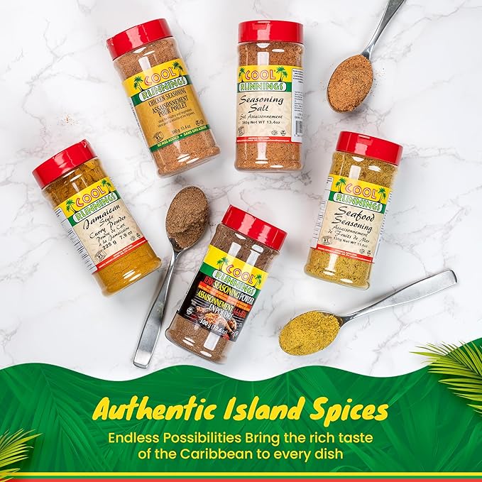 Cool Runnings Chicken Seasoning 380g ??Bold and Savory Blend for Marinating, Roasting, Grilling