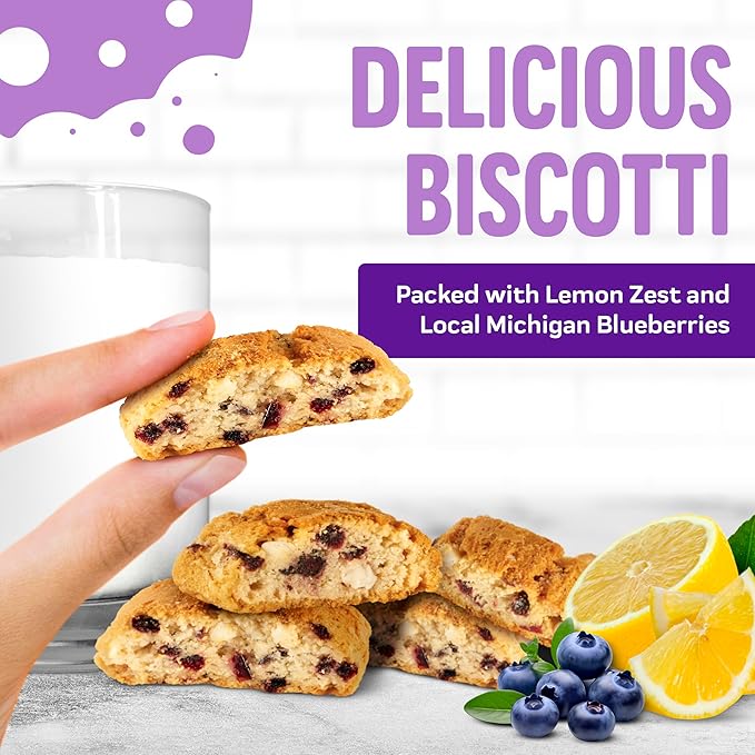 Cooper Street Italian Biscotti Cookies - Twice Baked Biscotti Style Cookie Biscuits in Delicious