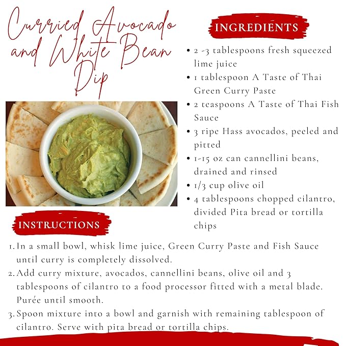 A Taste of Thai Green Curry Paste, 1.75 Ounce - 24 per case.