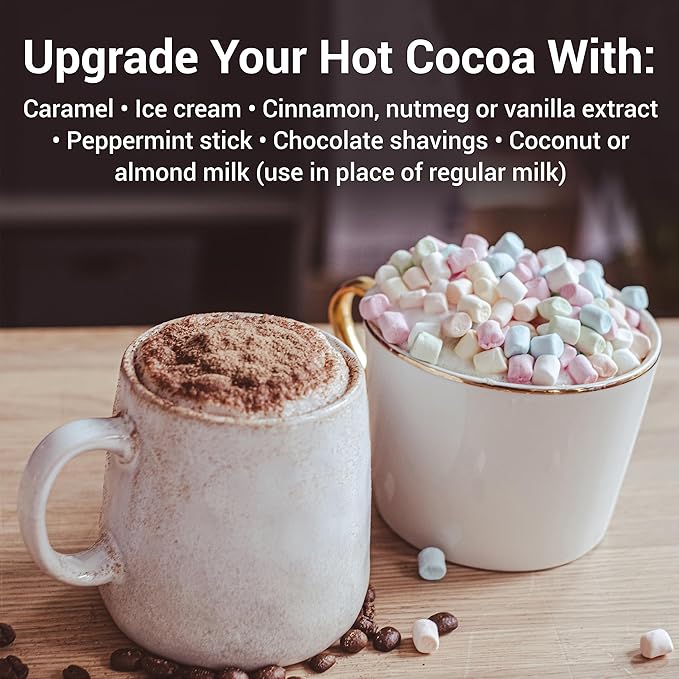 MilkBoy Gluten Free Hot Chocolate Mix for Cold or Hot Cocoa - Kosher, Vegan, Gourmet Swiss
