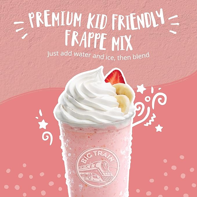 Big Train Kidz Kreamz Bubble Gum Blended Beverage Mix, 3.5 Pound (Pack of 1)
