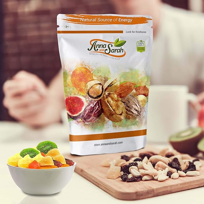 Anna and Sarah Tropical Dried Fruit Mix 3 Lbs