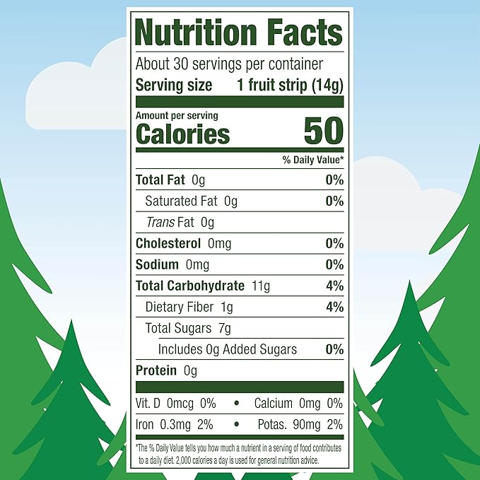 Black Forest Stretch Island Fruit Strips, Raspberry, 0.5ounce Strips (Pack of 30)