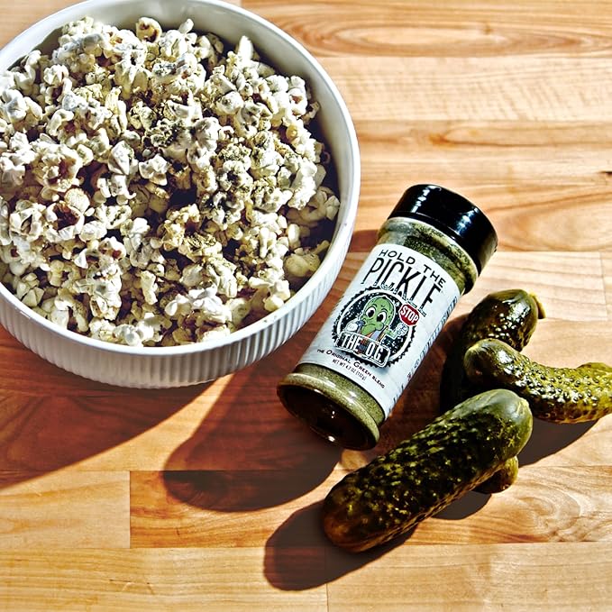 Hold The Pickle O.G. Dill Pickle Seasoning - Popcorn seasoning, Original Green Flavor Dill Pickles