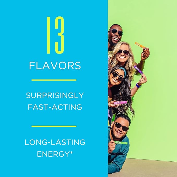 AdvoCare Spark Vitamin & Amino Acid Supplement - Focus & Energy Drink Powder Mix with Vitamin A