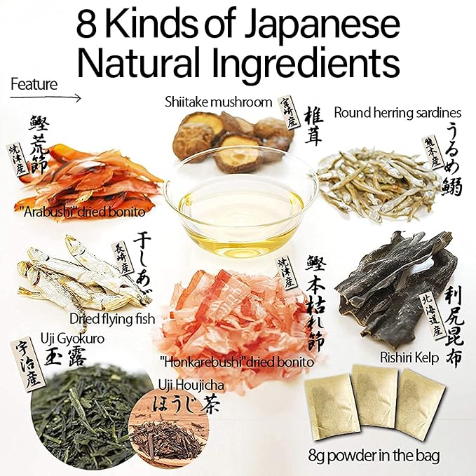 Chaganju Dashi Stock, Dashi Packet ??Ramen Broth, Miso Soup, Udon, Shabu Shabu & Hot Pot Soup Base