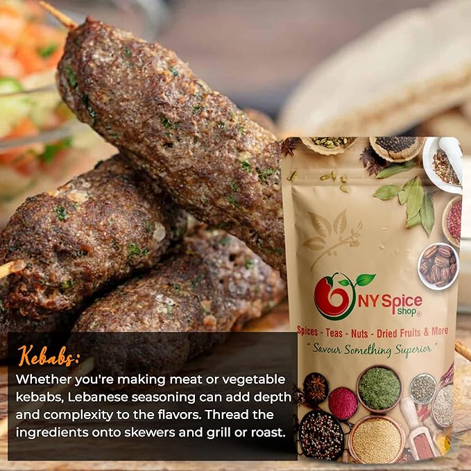 NY Spice Shop Lebanese Seasoning Blend - Natural Lebanese Spices - Zaatar Spice Blend - Cooking