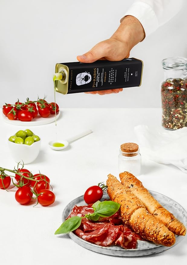 P.J. KABOS 2024/25 Harvest, Very High Phenolic (750+mg/kg), Natural Greek Extra Virgin Olive Oil