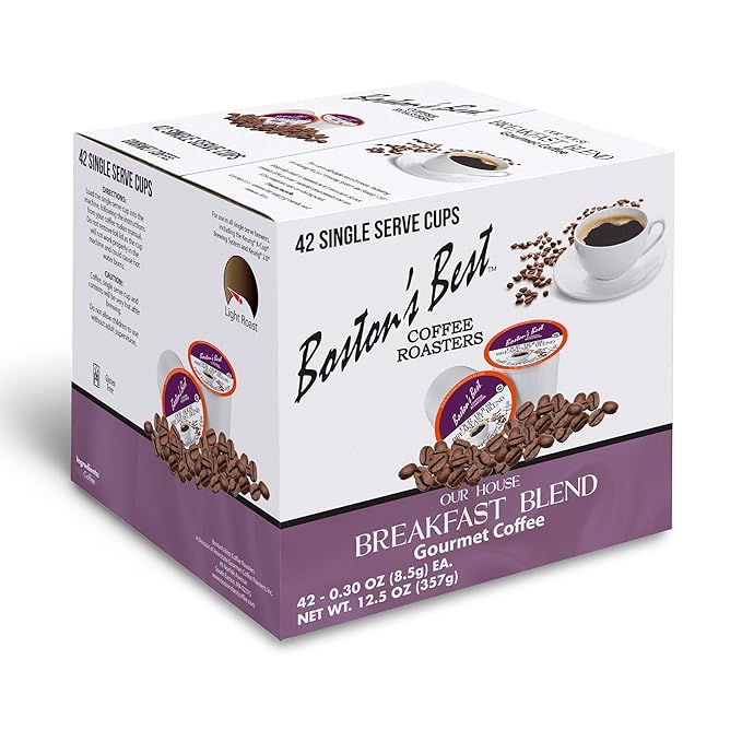 Boston’s Best - Smooth Light-Roast Breakfast Blend, Delicious Gourmet Coffee Compatible with Keurig