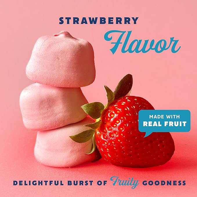 GoodMallow Vegan Marshmallows - Large Kosher Gluten Free Dairy Free Healthy Marshmallows - Natural