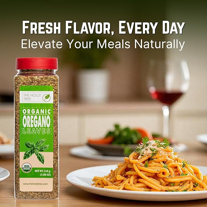 Organic Oregano Dried 3.88 oz ??Dried Oregano Leaves ??USDA Organic, Kosher, Gluten Free Seasoning