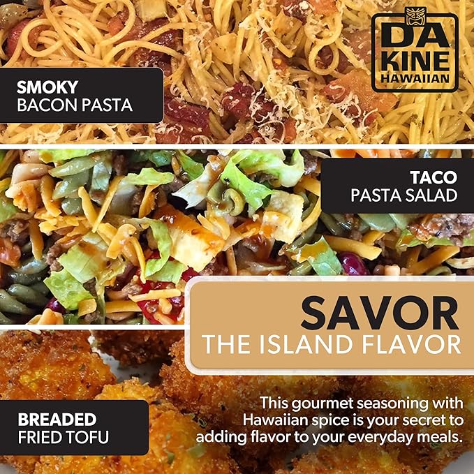 Da Kine Hawaiian Premium BBQ Dry Rub Seasoning - Authentic BBQ Seasoning Blend, Perfect Gourmet Rub
