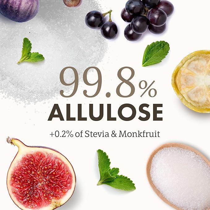 My Normal Keto Powdered Allulose 16oz - Allulose, Monk Fruit & Stevia Blend, 99.8% Allulose, 1:1