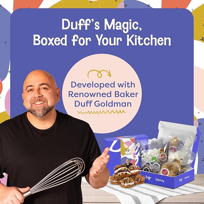Baketivity x Duff Goldman S?셫ores Sandwich Cookies Kit Kids Baking Set Cooking Kits for Kids with