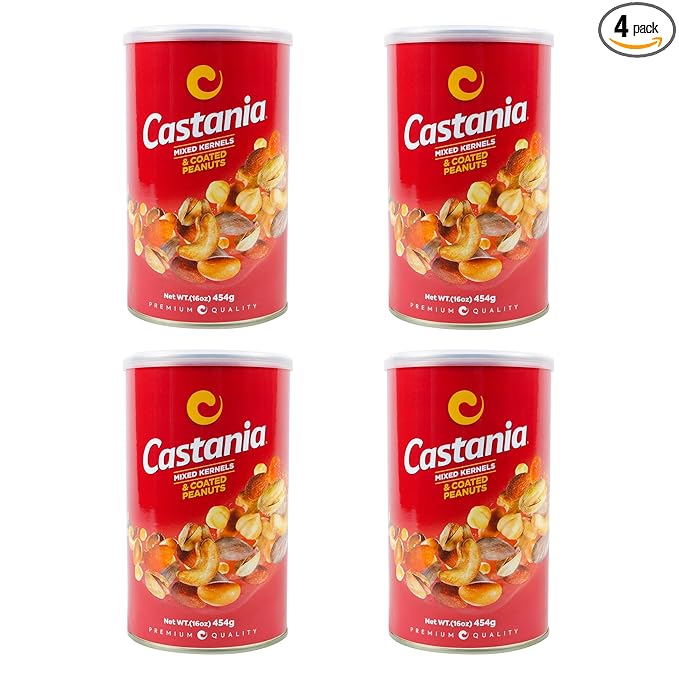 Castania BBQ Lebanese Nuts with Kri Kri, Cashews, Pistachios, Hazelnuts, Almonds & Cashews