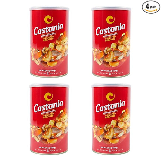 Castania BBQ Lebanese Nuts with Kri Kri, Cashews, Pistachios, Hazelnuts, Almonds & Cashews
