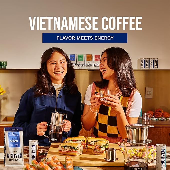 Nguyen Coffee Supply - Hanoi Robusta: Dark Roast Premium Whole Coffee Beans, Vietnamese Single