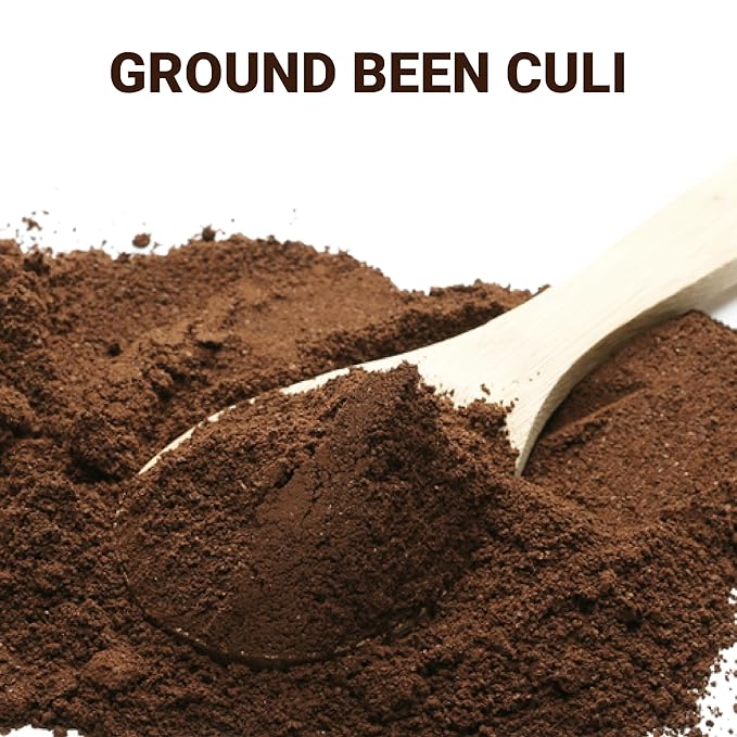 doanhdang - 17 Oz Premium Culi Ground Bean Coffee, 100% Culi Peaberry Medium Roast, Rich Flavor for