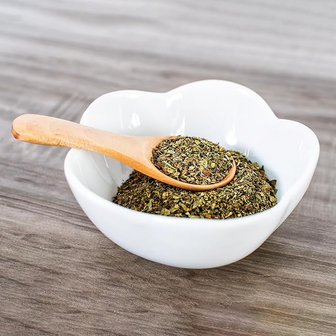 Minimalist Basil Leaves (6.4 oz) Cut & Sifted Cooking Herb, Aromatic, Reusable Packaging