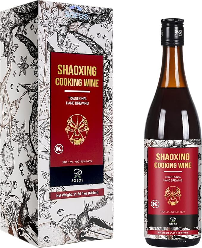 Soeos Shaoxing Cooking Wine, Shaoxing Rice Wine, Chinese Cooking Wine, Rice Cooking Wine, Shaoxing
