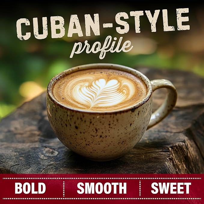 Mayorga Dark Roast Coffee 5lb bag Cubano Roast 100% Arabica Café Whole Coffee Beans - Smoothest