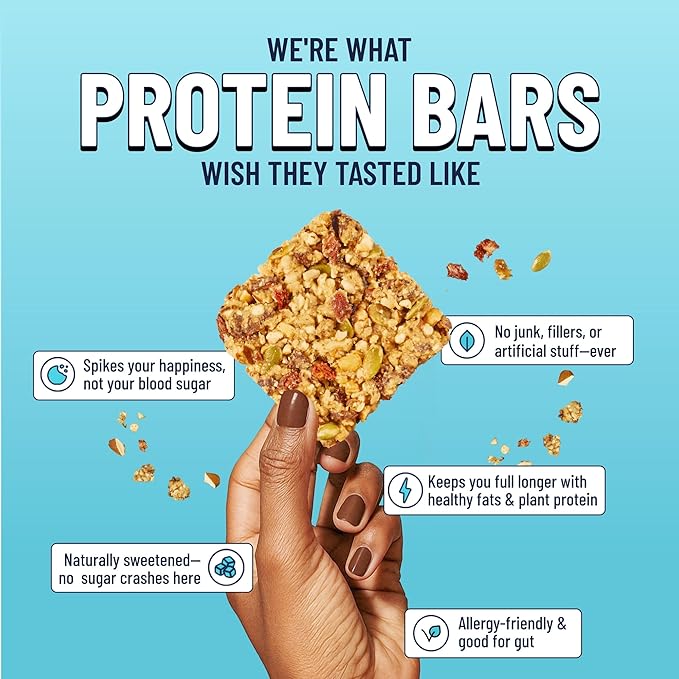 The YES Bar ??Strawberry Coconut ??Plant Based Protein, Decadent Snack Bar ??Vegan, Paleo, Gluten
