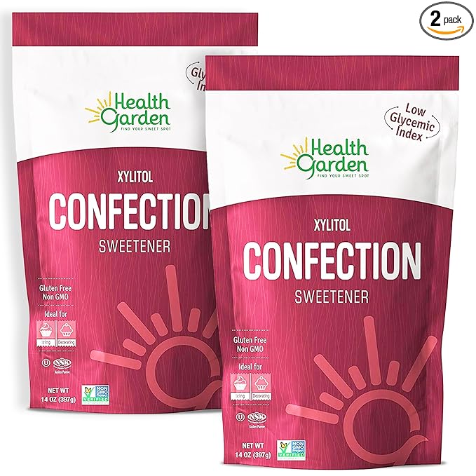 Health Garden Birch Xylitol Confection Sweetener - Non GMO - Kosher - Made in the U.S.A. - Keto