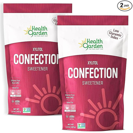 Health Garden Birch Xylitol Confection Sweetener - Non GMO - Kosher - Made in the U.S.A. - Keto