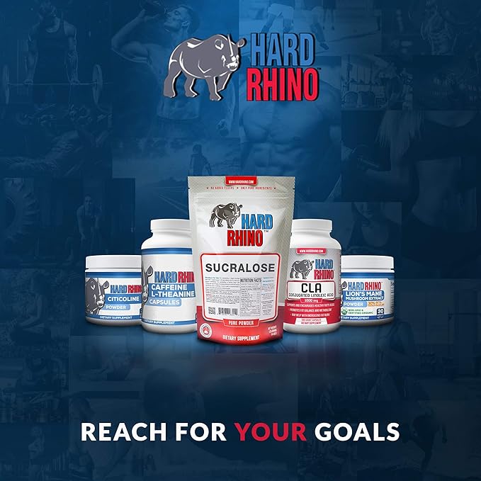 HR Supplements Sucralose Powder | 125 Grams | Zero Calorie Sweetener & Keto Sugar Substitute | Hard