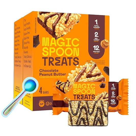 MAGIC SPOON Treats - High Protein, Low Carb, Keto Friendly, Low Sugar, Gluten Free, Crispy Protein